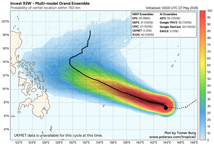 WESTERN PACIFIC: TS 05W(HAGUPIT) Environmental conditions forecast to stymie significant intensification/SOUTH INDIAN: INVEST 93S //070930 UTC WESTERN PACIFIC: TS 05W(HAGUPIT) Environmental conditions forecast to stymie significant intensification/SOUTH INDIAN: INVEST 93S //070930 UTC