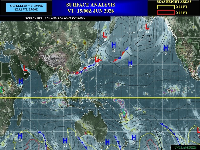 WESTERN PACIFIC: Invest 92W/SOUTH PACIFIC: Subtropical Storm 96P/EASTERN PACIFIC: Invest 93E//15@0730 UTC 