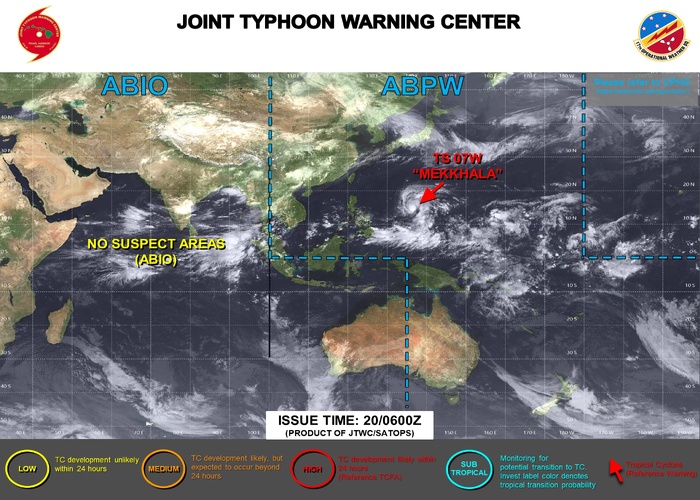 JTWC IS ISSUING 6 HOURLY WARNINGS AND 3 HOURLY SATELLITE BULLETIN ON 07W JTWC IS ISSUING 6 HOURLY WARNINGS AND 3 HOURLY SATELLITE BULLETIN ON 07W