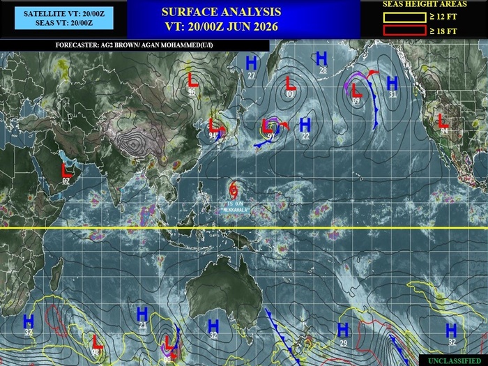 WESTERN PACIFIC: TS 07W(MEKKHALA) forecast to reach Typhoon Intensity by 24h, forecast to peak at CAT 3 US in 72h//20@1000 UTC 