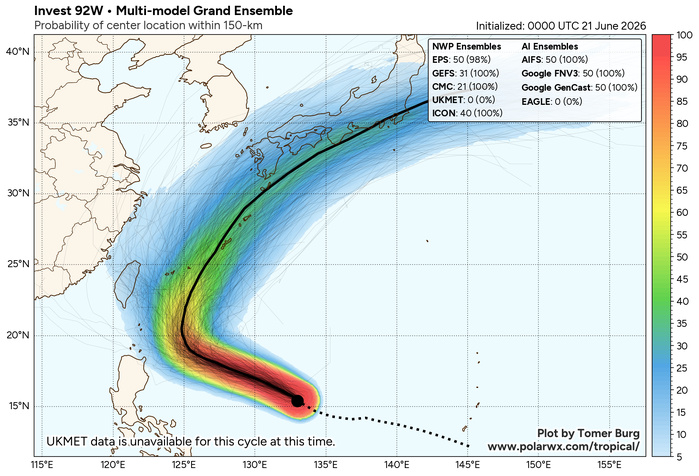 WESTERN PACIFIC:Typhoon 07W(MEKKHALA) Rapid Intensification likely next 24h forecast Peak Intensity at CAT 4 US in 48h/ Invest 94W//21@1000 UTC  