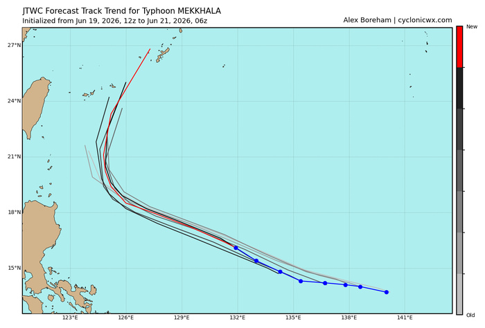 WESTERN PACIFIC:Typhoon 07W(MEKKHALA) Rapid Intensification likely next 24h forecast Peak Intensity at CAT 4 US in 48h/ Invest 94W//21@1000 UTC  