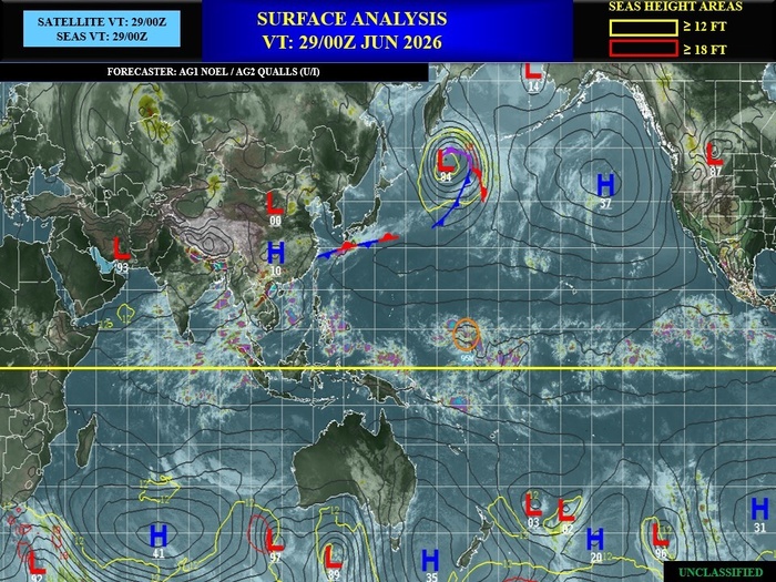 WESTERN PACIFIC: Invest 95W & Invest 96W//29@0900 UTC
