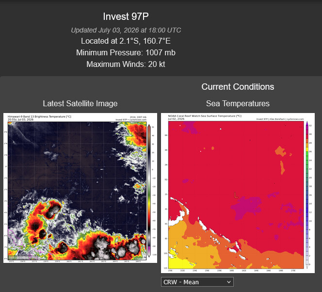 WESTERN PACIFIC:Super Typhoon 09W(BAVI) Extreme Rapid Intensification to CAT 5 US, bearing down on the MARIANAS/TS 10W(MAYSAK)/SOUTH PACIFIC:Invest 97P//03@2200 UTC