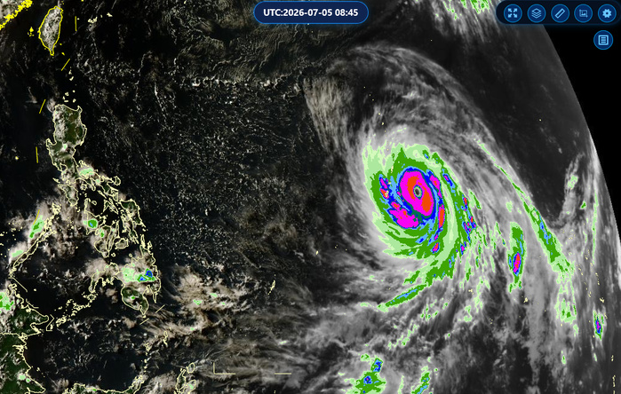 WESTERN PACIFIC: STY 09W(BAVI) CAT 5 US, perfectly circular eye,has intensified to levels above model solutions barring HAFS-A, posing a potential catastrophic threat to the NORTHERN MARIANAS//05@0930 UTC  