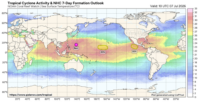 WESTERN PACIFIC: TY 09W(BAVI) CAT 4 US, ERC completed, new Peak Intensity possible next 24h/ Invest 97W//07@1030 UTC WESTERN PACIFIC: TY 09W(BAVI) CAT 4 US, ERC completed, new Peak Intensity possible next 24h/ Invest 97W//07@1030 UTC