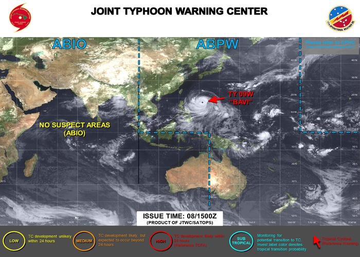 JTWC IS ISSUING 6 HOURLY WARNINGS AND 3 HOURLY SATELLITE BULLETINS ON 09W JTWC IS ISSUING 6 HOURLY WARNINGS AND 3 HOURLY SATELLITE BULLETINS ON 09W