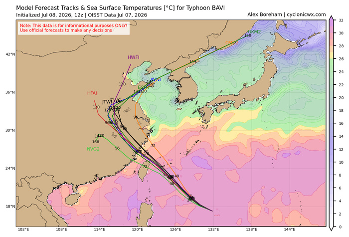 WESTERN PACIFIC: TY 09W(BAVI) peaked at STY Intensity again, now undergoing another ERC, gradually approaching the YAEYMA islands next 48h/Invest 97W//08@1700 UTC 