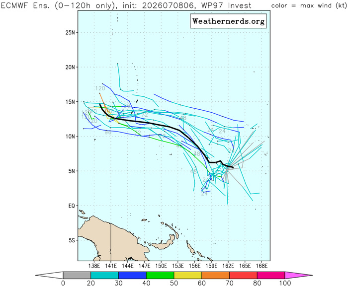 WESTERN PACIFIC: TY 09W(BAVI) peaked at STY Intensity again, now undergoing another ERC, gradually approaching the YAEYMA islands next 48h/Invest 97W//08@1700 UTC 