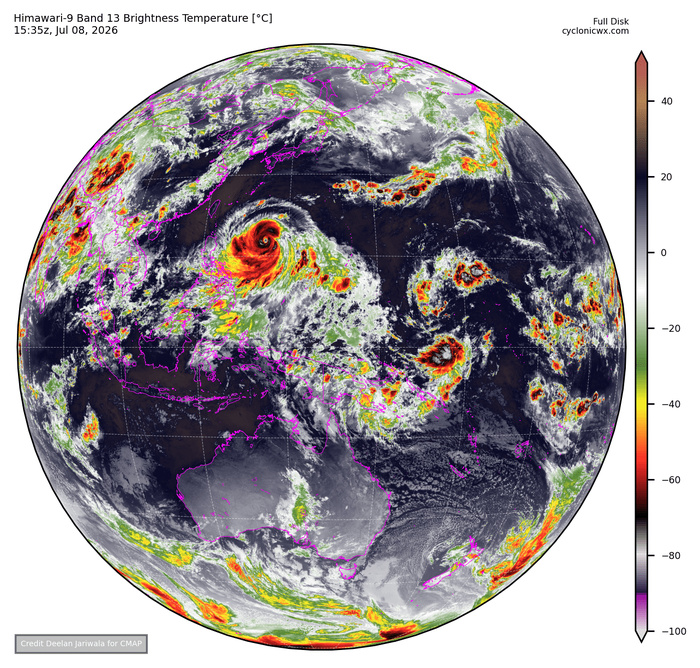 WESTERN PACIFIC: TY 09W(BAVI) peaked at STY Intensity again, now undergoing another ERC, gradually approaching the YAEYMA islands next 48h/Invest 97W//08@1700 UTC WESTERN PACIFIC: TY 09W(BAVI) peaked at STY Intensity again, now undergoing another ERC, gradually approaching the YAEYMA islands next 48h/Invest 97W//08@1700 UTC