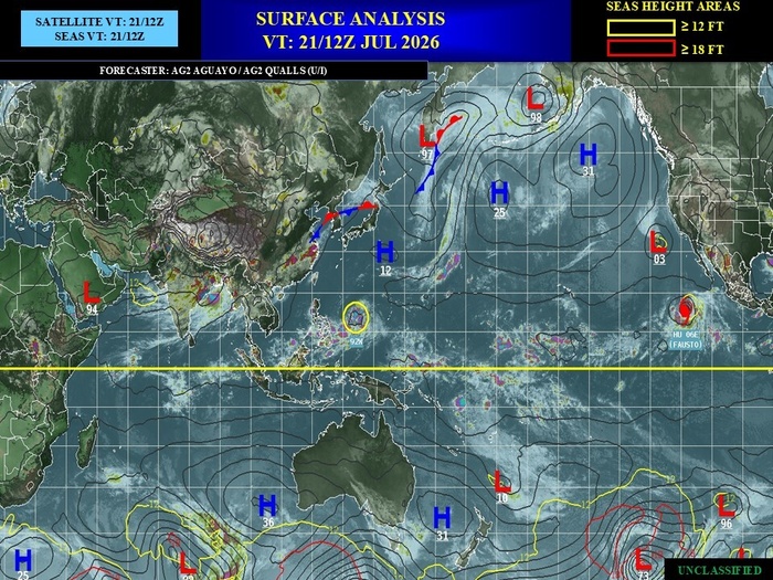 TROPICAL CYCLONE UPDATES PACIFIC/INDIAN/ATLANTIC OCEANS//21@1600 UTC 
