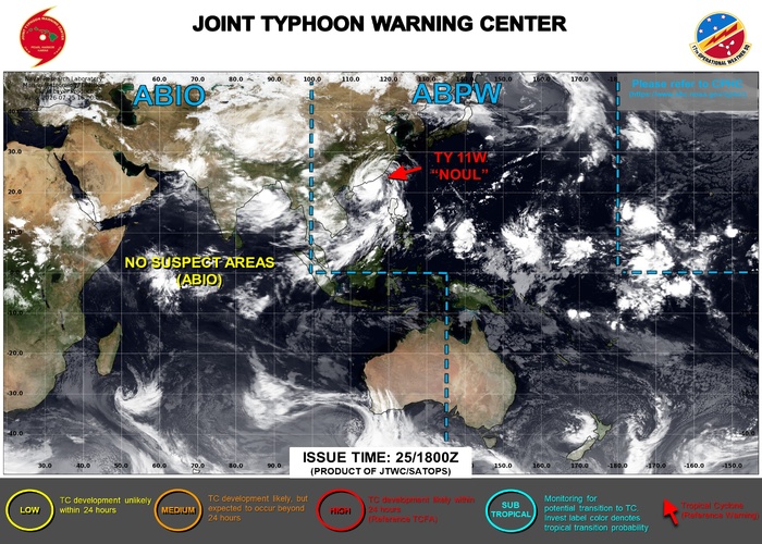 JTWC IS ISSUING 6 HOURLY WARNINGS AND 3 HOURLY SATELLITE BULLETINS ON 11W JTWC IS ISSUING 6 HOURLY WARNINGS AND 3 HOURLY SATELLITE BULLETINS ON 11W
