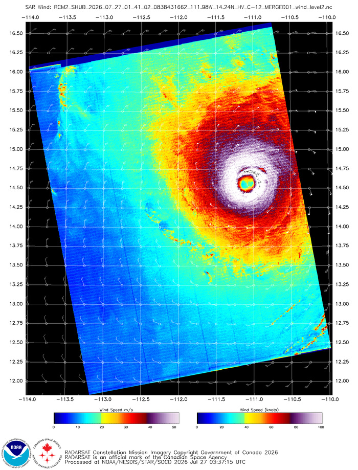 WESTERN PACIFIC: TS 12W(DOLPHIN) forecast to reach Typhoon Intensity within 24 hours and be a Super Typhoon by 60 hours/EASTERN PACIFIC: Hurricane 07E(GENEVIEVE) Extreme Rapid Intensification from CAT 1 US to CAT 5 in 24 hours/27@1630 UTC