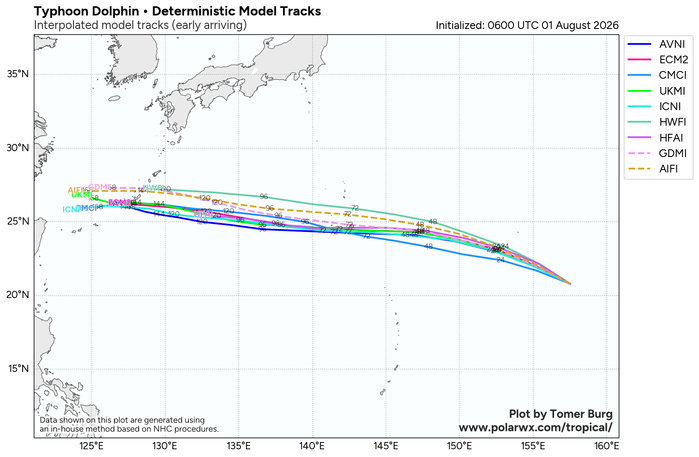 WESTERN PACIFIC: TY 12W(DOLPHIN) 3rd ERC near completion,still powerful CAT 4 US/EASTERN PACIFIC: 07E(GENEVIEVE) nicely depicted by SAR//01@1000 UTC