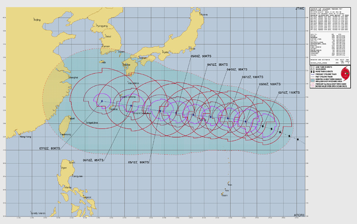 WESTERN PACIFIC: TY 12W(DOLPHIN) CAT 3 US, 4th ERC /Invest 94W/EASTERN PACIFIC: TS 07E(GENEVIEVE) //02@1830 UTC