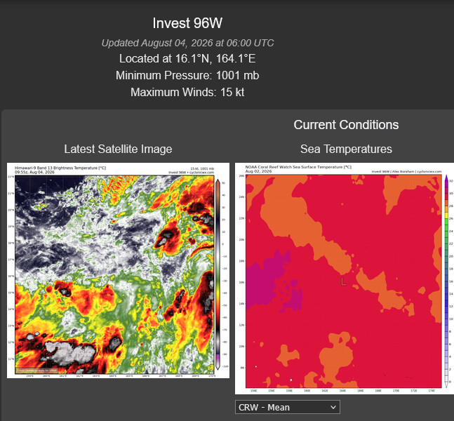 WESTERN PACIFIC: TY 12W(DOLPHIN) temporarily back to CAT 4 US with the unexpected inner core re-consolidation/Invest 94W//04@1000 UTC