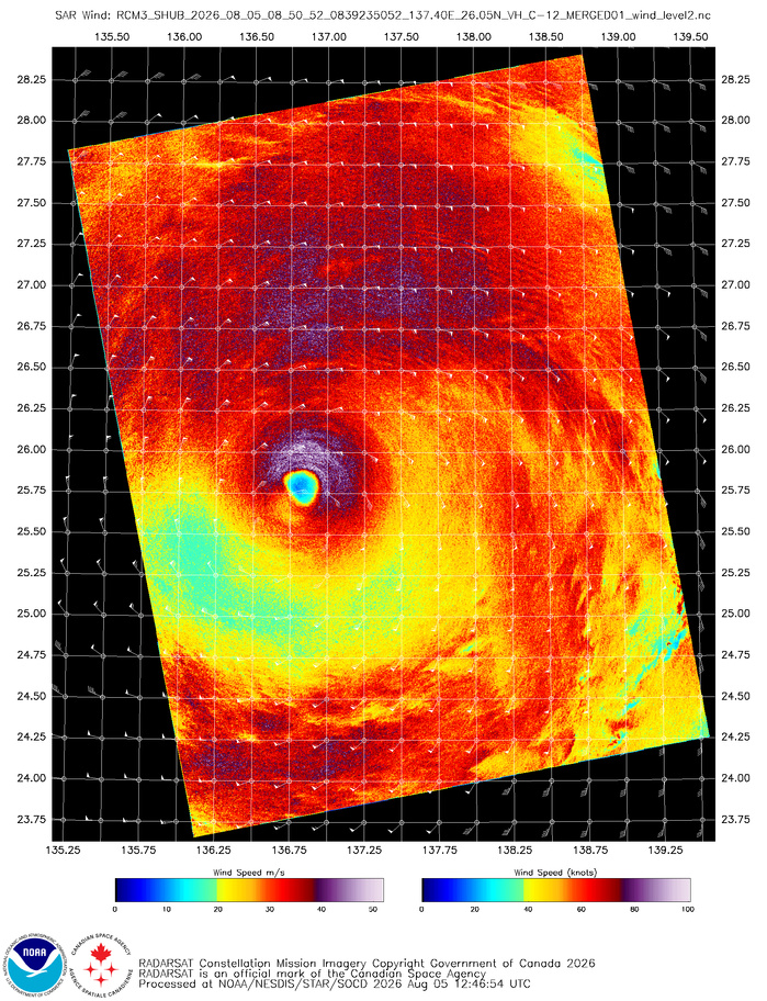 WESTERN PACIFIC: TY 12W(DOLPHIN) down from CAT4 US to CAT 1 in 36h, gradually approaching OKINAWA/TS 13W(KUJIRA)/Invest 96W//05@2200 UTC