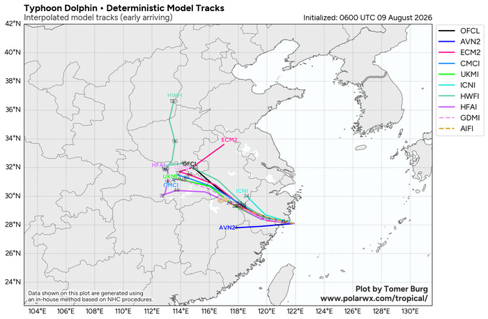 WESTERN PACIFIC: TY 12W(DOLPHIN) CAT 1 US landfall south of TAIZHOU/CHINA/TS 14W(CHAN-HOM)/TS 13W(PEILOU)/TCFA for Invest 98W//09@1030 UTC