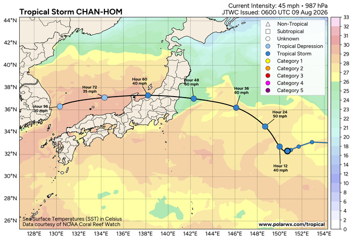WESTERN PACIFIC: TY 12W(DOLPHIN) CAT 1 US landfall south of TAIZHOU/CHINA/TS 14W(CHAN-HOM)/TS 13W(PEILOU)/TCFA for Invest 98W//09@1030 UTC
