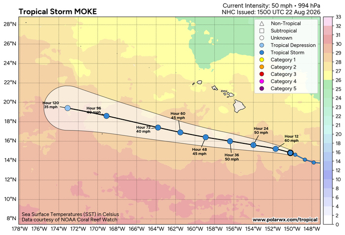 WESTERN PACIFIC:TY 17W(SAUDEL) CAT 3 US,RI past 24 hours,forecast to peak at Super Typhoon Intensity by 36h/TS 18W(NARRA)/Invest 94W/CENTRAL PACIFIC:TD 19W/94W/CENTRAL PACIFIC:HU 01C(LALA) /TS 02C(MOKE)//22@1630 UTC