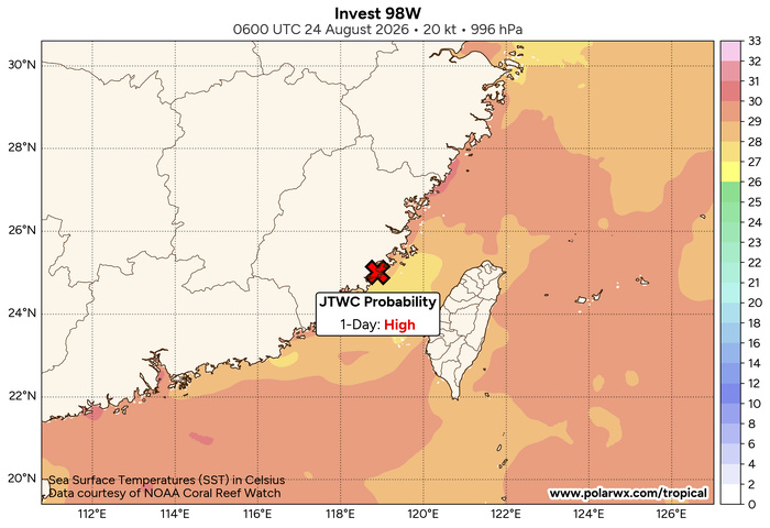 WESTERN PACIFIC: TY 17W(SAUDEL) CAT 3 US  failed to reach STY Intensity,to track close North of OKINAWA by 36h/TS 18W(NARRA)/TD 19W(ATSANI)/98W/CPA:TS 01C(LALA)/TS 02C(MOKE)//EPA:TS 09E(ISELLE)/91E/ATL:95L//24@1100UTC