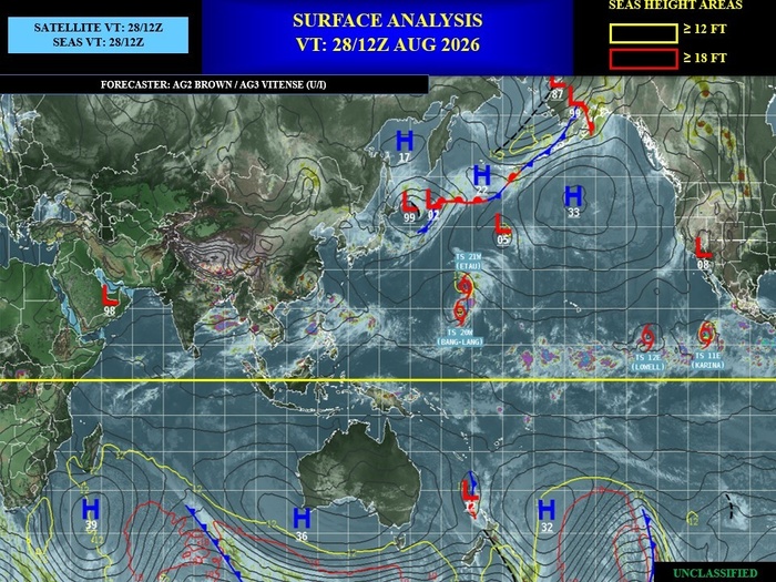 ILES SOEURS: Maurice/Réunion/Rodrigues/Agaléga/Tromelin: relevés climatologiques du 28/08/26 ILES SOEURS: Maurice/Réunion/Rodrigues/Agaléga/Tromelin: relevés climatologiques du 28/08/26