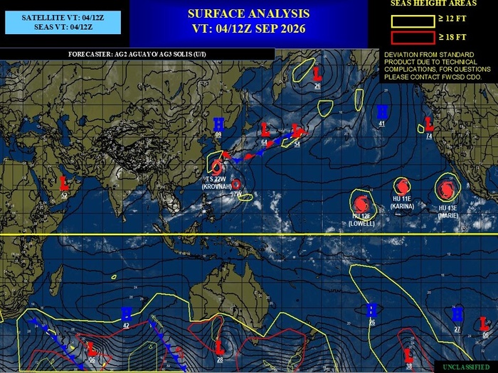 ILES SOEURS: Maurice/Réunion/Rodrigues/Agaléga/Tromelin: relevés climatologiques du 04/09/26 ILES SOEURS: Maurice/Réunion/Rodrigues/Agaléga/Tromelin: relevés climatologiques du 04/09/26