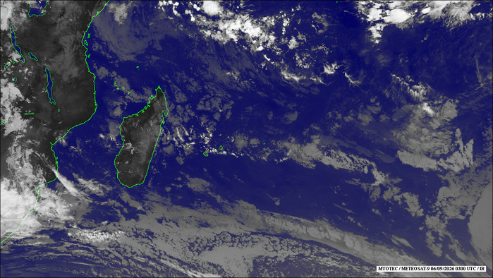 ILES SOEURS: Maurice/Réunion/Rodrigues/Agaléga/Tromelin: relevés climatologiques du 06/09/26 ILES SOEURS: Maurice/Réunion/Rodrigues/Agaléga/Tromelin: relevés climatologiques du 06/09/26