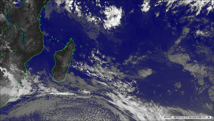 ILES SOEURS: Maurice/Réunion/Rodrigues/Agaléga/Tromelin: relevés climatologiques du 07/09/26 ILES SOEURS: Maurice/Réunion/Rodrigues/Agaléga/Tromelin: relevés climatologiques du 07/09/26