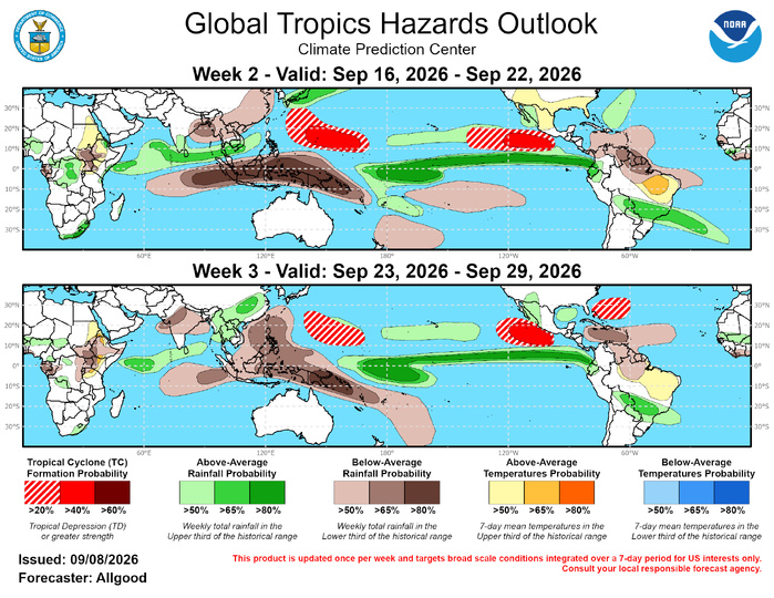 3 Week Tropical Cyclone Formation Probability//09/08/26 3 Week Tropical Cyclone Formation Probability//09/08/26