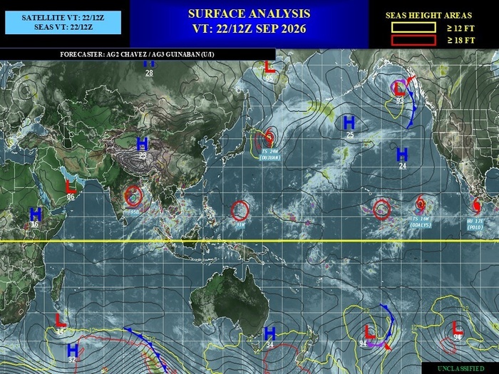 3 Week Tropical Cyclone Formation Probability//09/22/26
