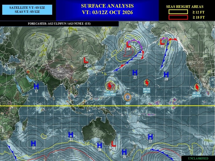 Typhoon 26W(Choi-wan) CAT 3 US ,Rapid Intensification, forecast to peak at CAT 4 within 12 hours