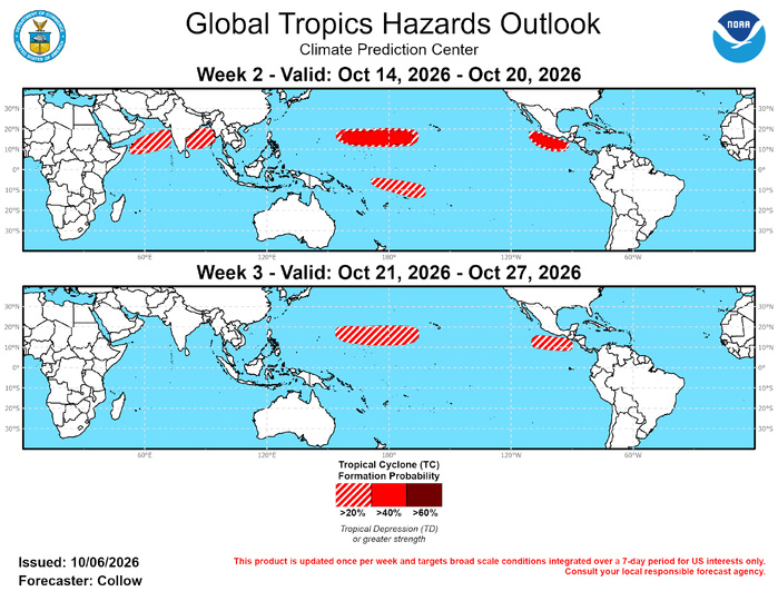 3 Week Tropical Cyclone Formation Probability//10/06/26
