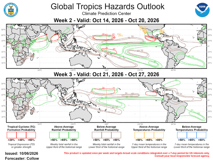 3 Week Tropical Cyclone Formation Probability//10/06/26
