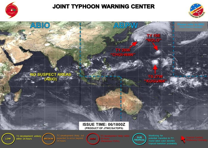 3 Week Tropical Cyclone Formation Probability//10/06/26