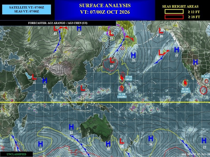 ILES SOEURS: Maurice/Réunion/Rodrigues/Agaléga/Tromelin: relevés & analyses climatologiques du 07/10/26 ILES SOEURS: Maurice/Réunion/Rodrigues/Agaléga/Tromelin: relevés & analyses climatologiques du 07/10/26