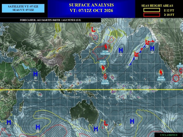ILES SOEURS: Maurice/Réunion/Rodrigues/Agaléga/Tromelin: relevés & analyses climatologiques du 07/10/26 ILES SOEURS: Maurice/Réunion/Rodrigues/Agaléga/Tromelin: relevés & analyses climatologiques du 07/10/26
