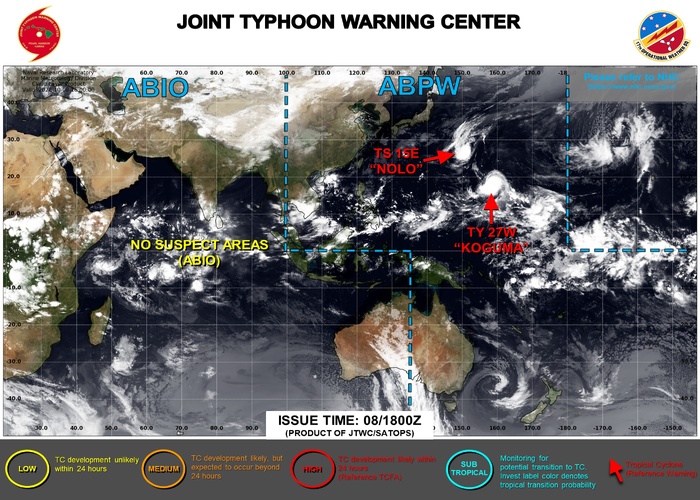 ILES SOEURS: Maurice/Réunion/Rodrigues/Agaléga/Tromelin: relevés & analyses climatologiques du 08/10/26
