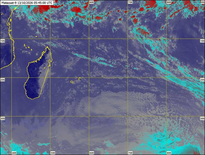 ILES SOEURS: Maurice/Réunion/Rodrigues/Agaléga/Tromelin: relevés & analyses climatologiques du 13/10/26 ILES SOEURS: Maurice/Réunion/Rodrigues/Agaléga/Tromelin: relevés & analyses climatologiques du 13/10/26