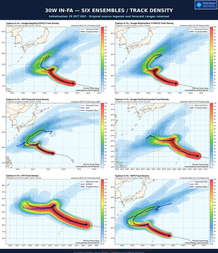10/29/26 1500 UTC : SUPER TYPHOON 30W (IN-FA) — US CATEGORY 4 A STRENGTHENING ANNULAR-TYPE CORE, FOLLOWED BY A COMPLEX STEERING TRANSITION 