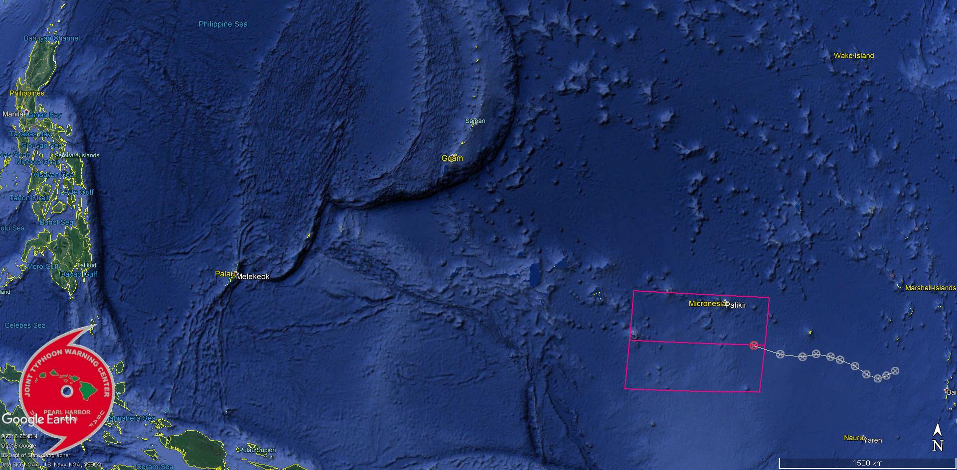 2nd TCFA issued by the JTWC