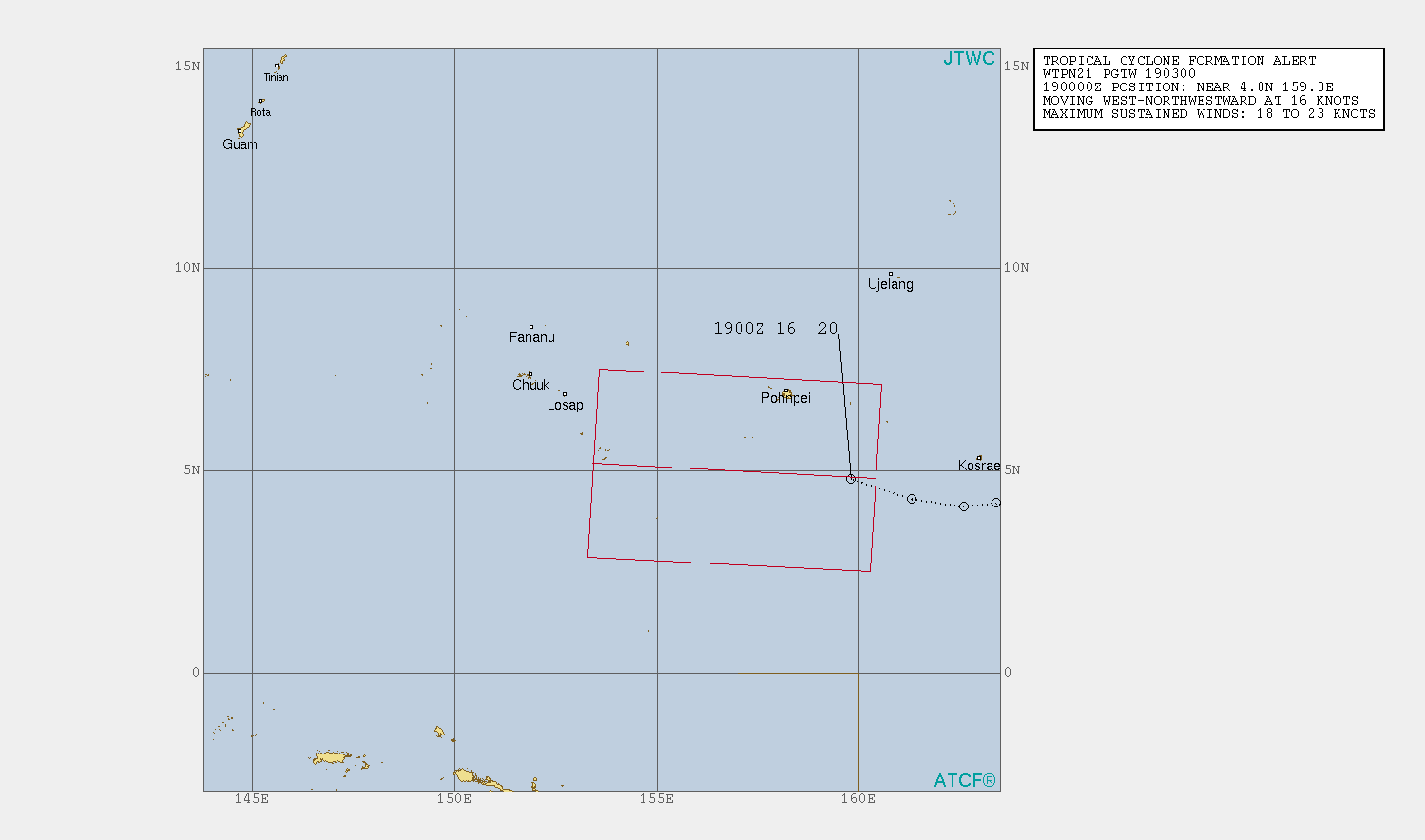 92W: development still likely next several days