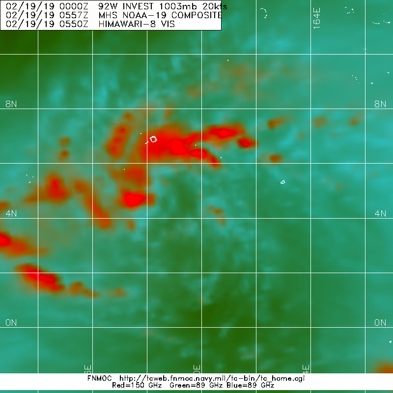 02W expected to intensify rapidly next 4 days while approaching the Yap/Guam area