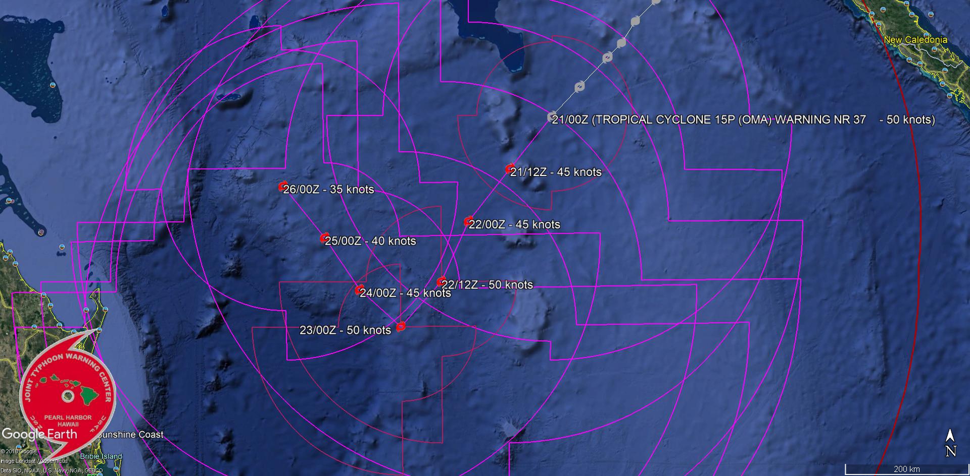 03UTC: cyclone OMA(15P): slow-moving and slowly weakening next 5 days 03UTC: cyclone OMA(15P): slow-moving and slowly weakening next 5 days