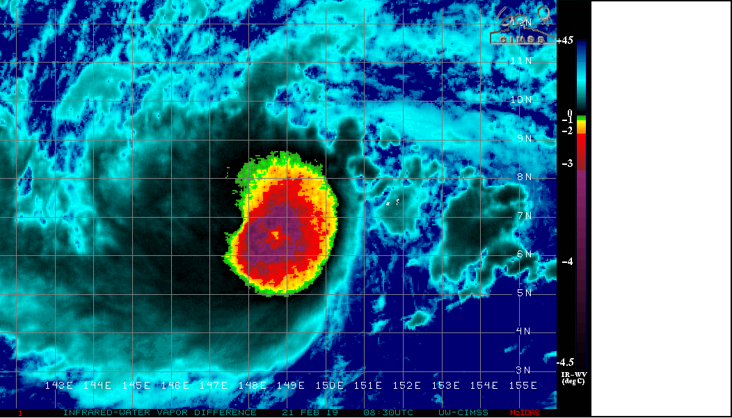 0830UTC HINT OF AN UP-COMING EYE FEATURE