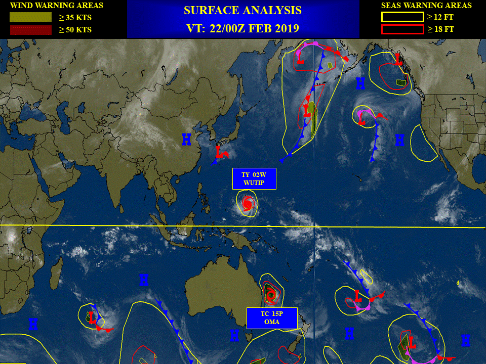 Indian Ocean: CYCLONES: no suspect areas in the foreseeable future at the moment.