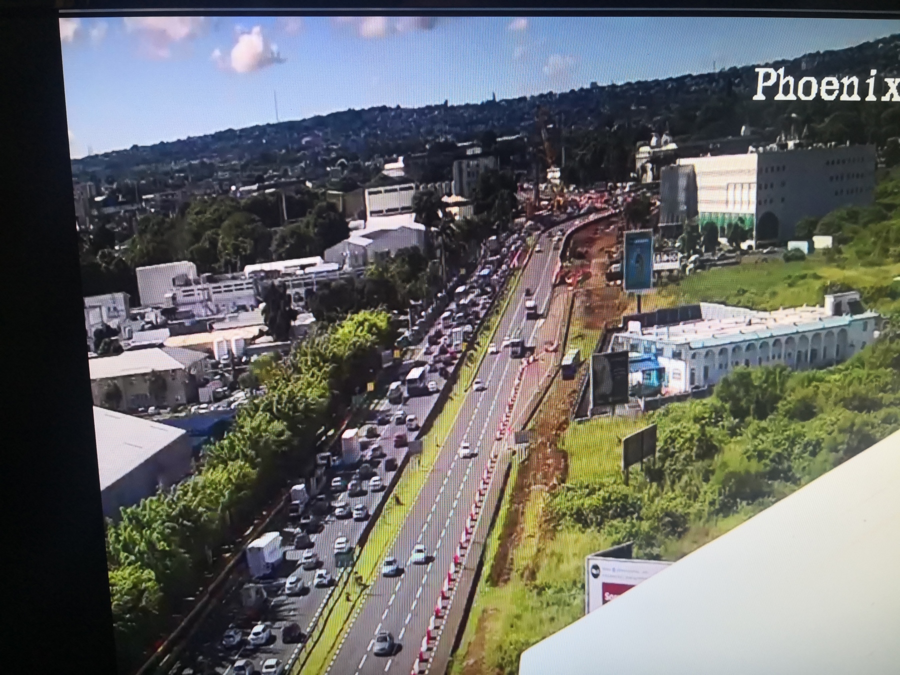 Embouteillage ce matin à 9h30.