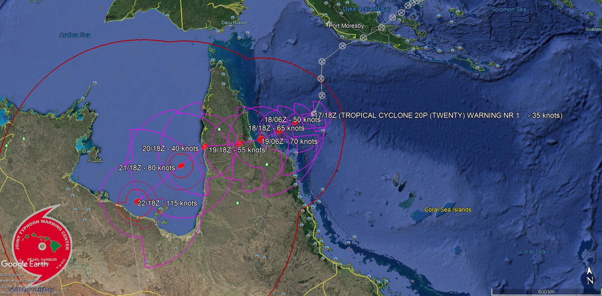 WARNING 1/JTWC