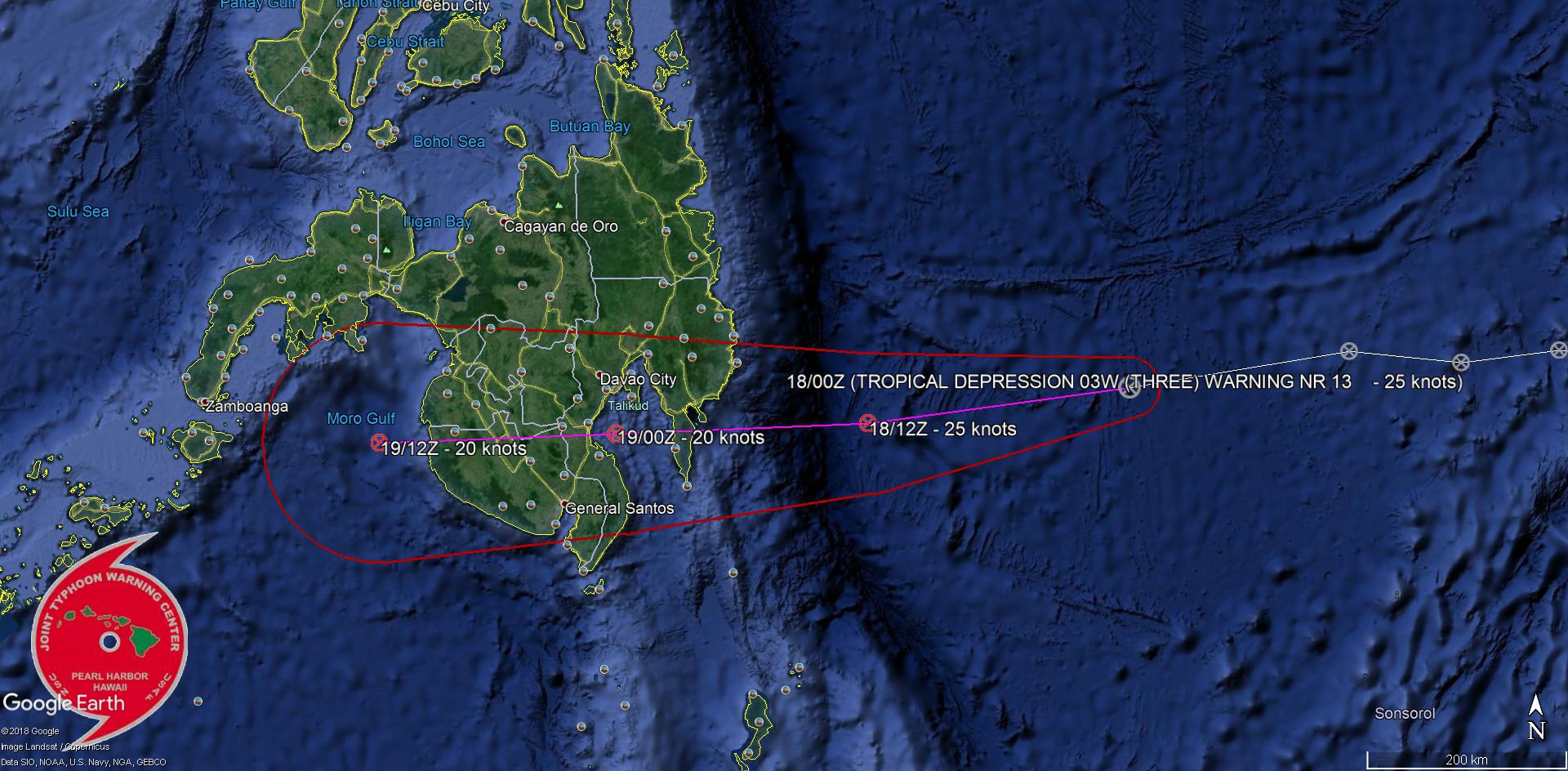 WARNING 13/JTWC