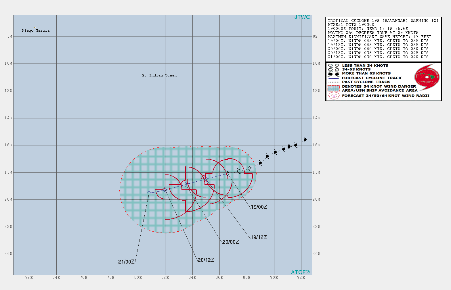 WARNING 21/JTWC